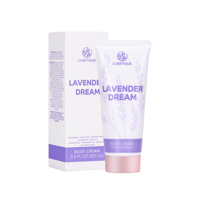 Free Sample Of Lavender Dream Body Cream By Luxetique