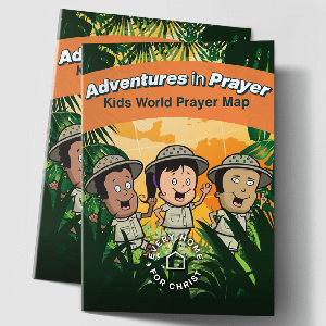 Free World Prayer Map For Kids (From Every Home For Christ)