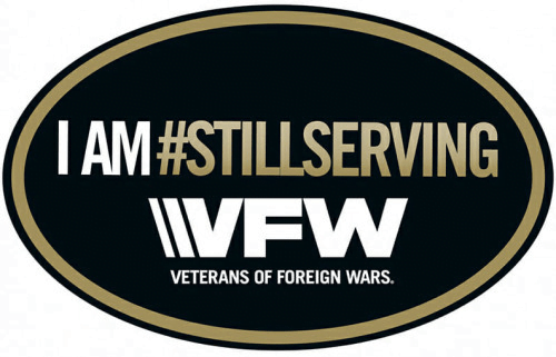 Free: “Still Serving” Decal From Vfw