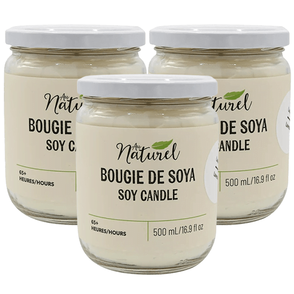 Free Large Soy Candle From Au Naturels