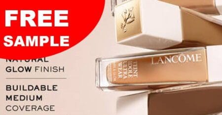 Free Sample Of Lancome Glow Serum Foundation