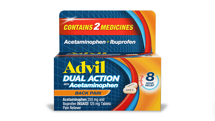 Free Advil Dual Action Back Pain Sample