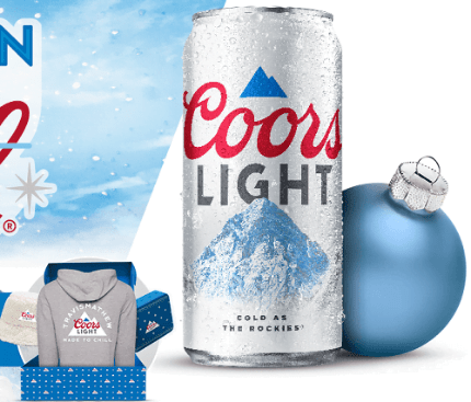 Coors Light Holiday Instant Win Game And Sweepstakes