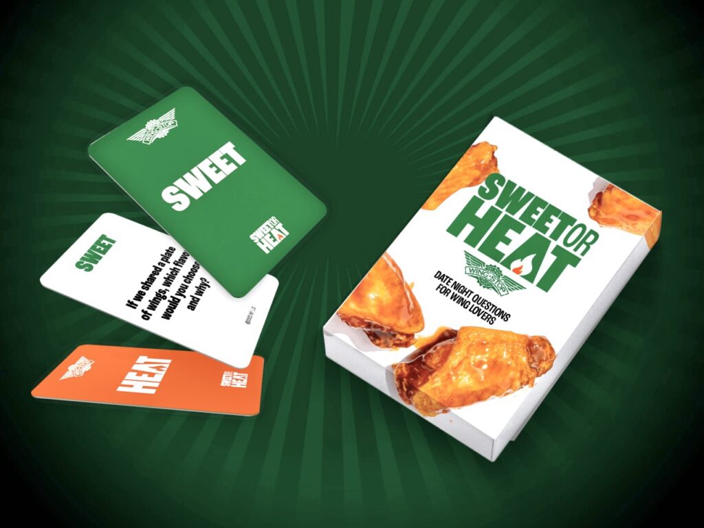 Sweet Or Heat Card Game Sweepstakes By Wingstop (First 350 People)