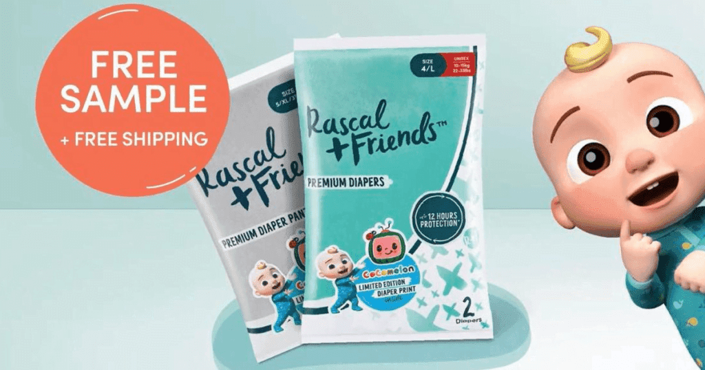 Free Diaper Sample Pk From Rascal + Friends