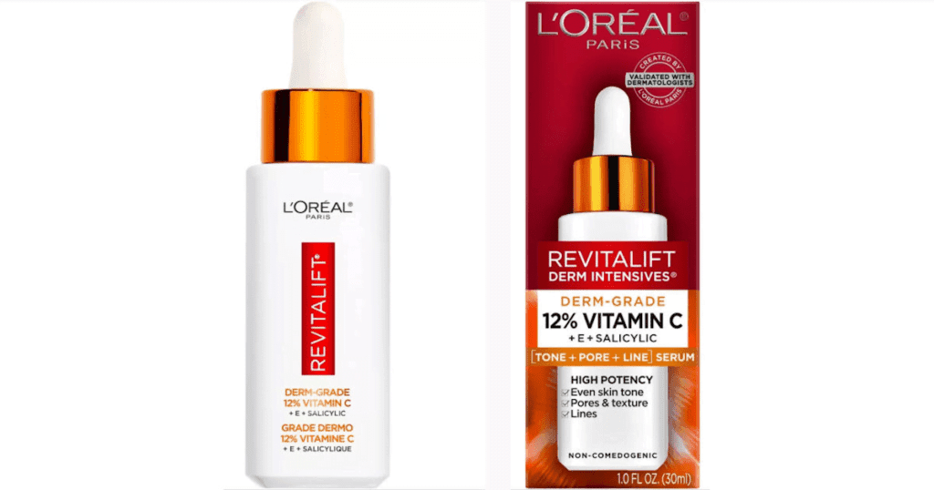 Free Sample Of L'Oreal Paris 12% Pure Vitamin C Serum! (Hurry!)