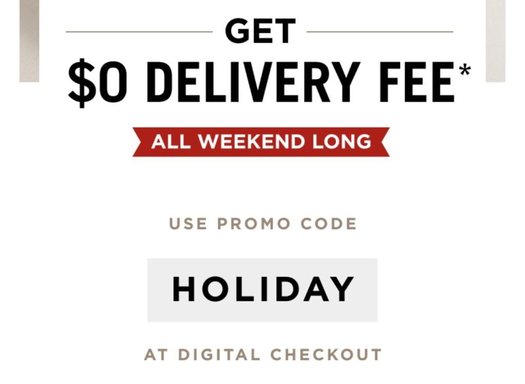 Free Delivery From Chipotle (This Weekend Only)