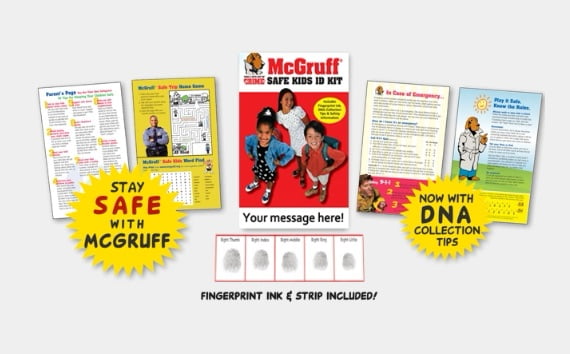 Free Mcgruff Safety Kits For Kids