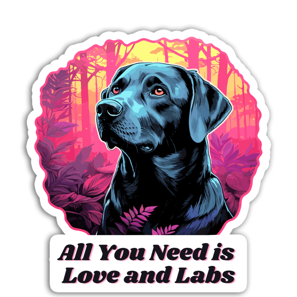 Free Stickers For Lab Lovers