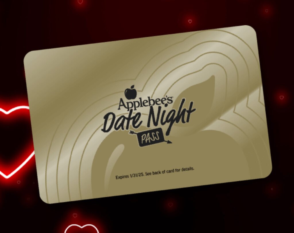 Applebee'S Date Night Pass, Get 52 Meals ($1,560 Value)