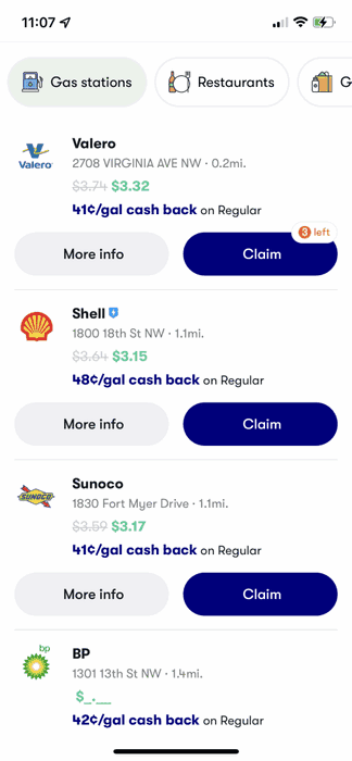 Get Cash Back On Gas + A Extra $5 Cashback Bonus