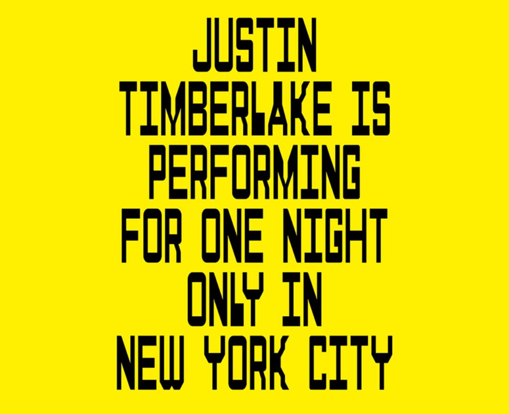 Free Tickets To A Justin Timberlake Concert!