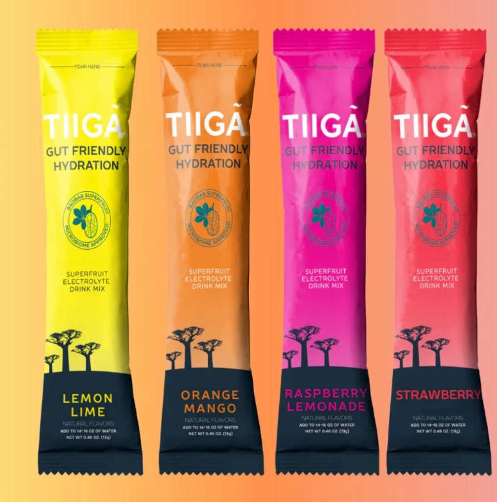 Free Tiiga Superfruit Electrolyte Drink Mix Stick Pack