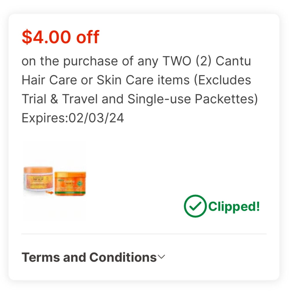 Free Cantu Hair Products At Walgreens (Coupon Hack)