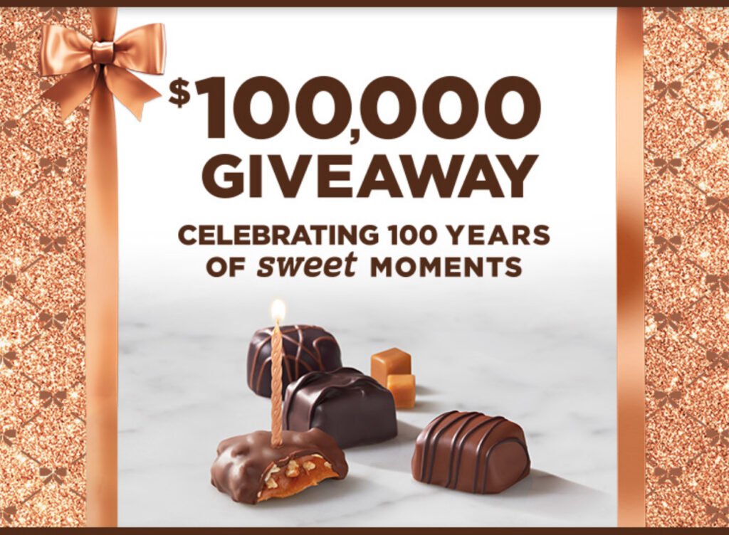 $100,000 Giveaway From Russel Stovers