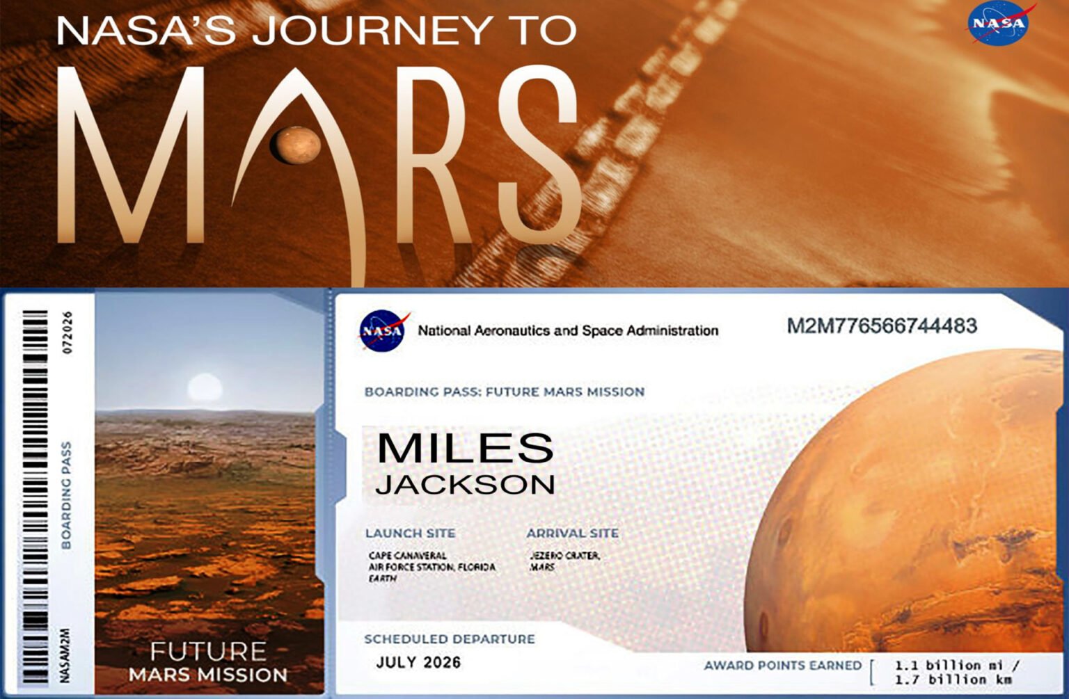 Send Your Name To Mars With Nasa For Free