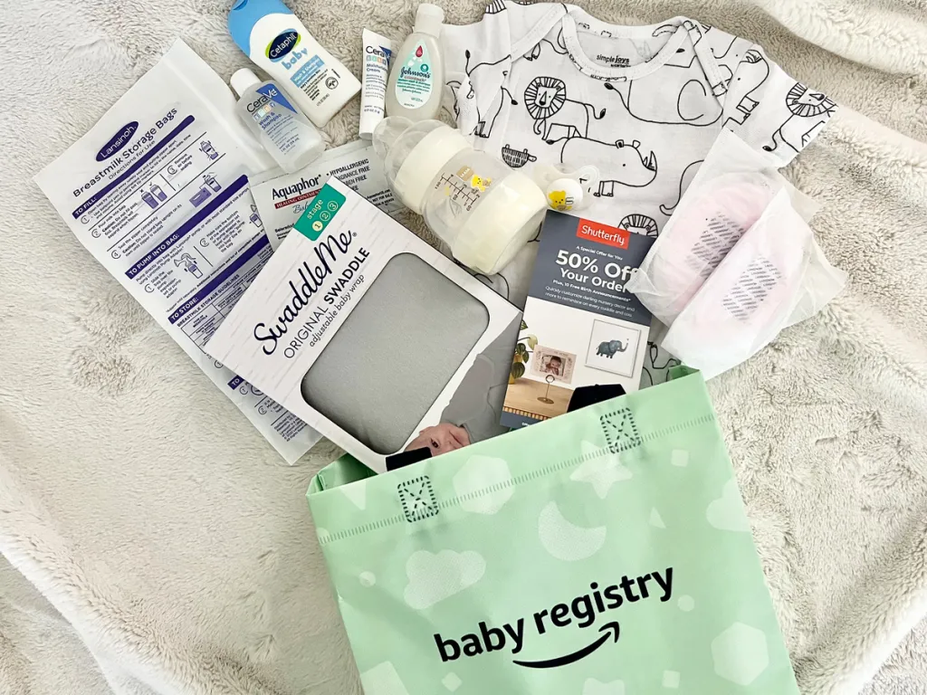 How To Claim A Free Amazon Baby Registry Welcome Box ($35 Value) (W/ Instructions)