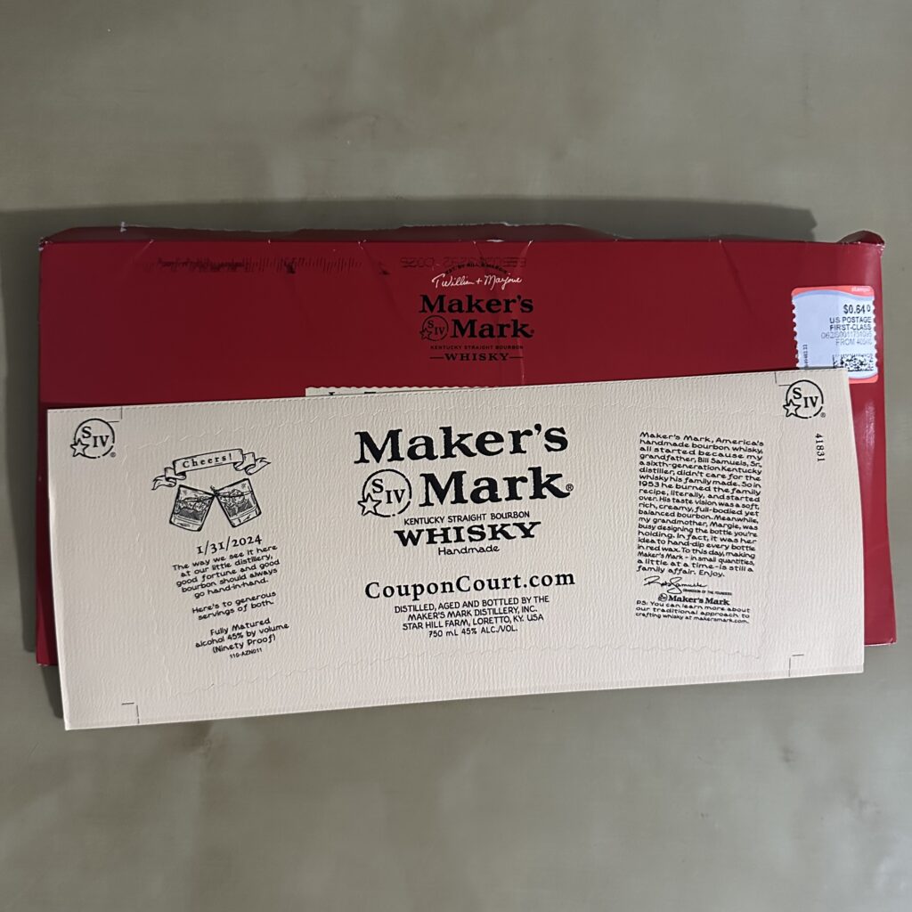 22 Free Makers Mark Custom Label'S (Free Fathers Day Gift Idea)