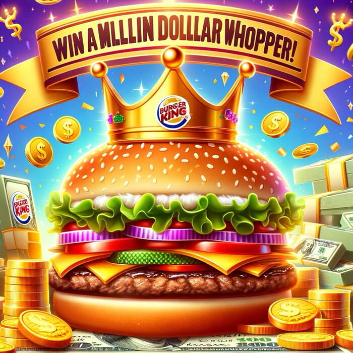 Get Paid One Million Dollars To Create A Whopper!