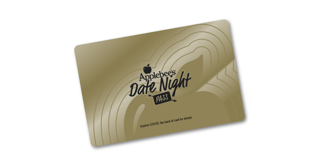 Its Back! Applebee'S Makes More Date Night Passes Available.