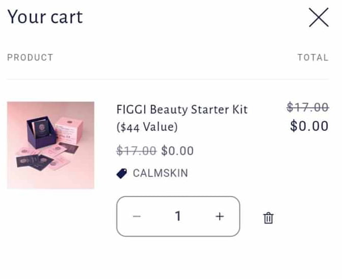 Run! Figgi Beauty Starter Kit ($44 Value) - Might Be A Glitch