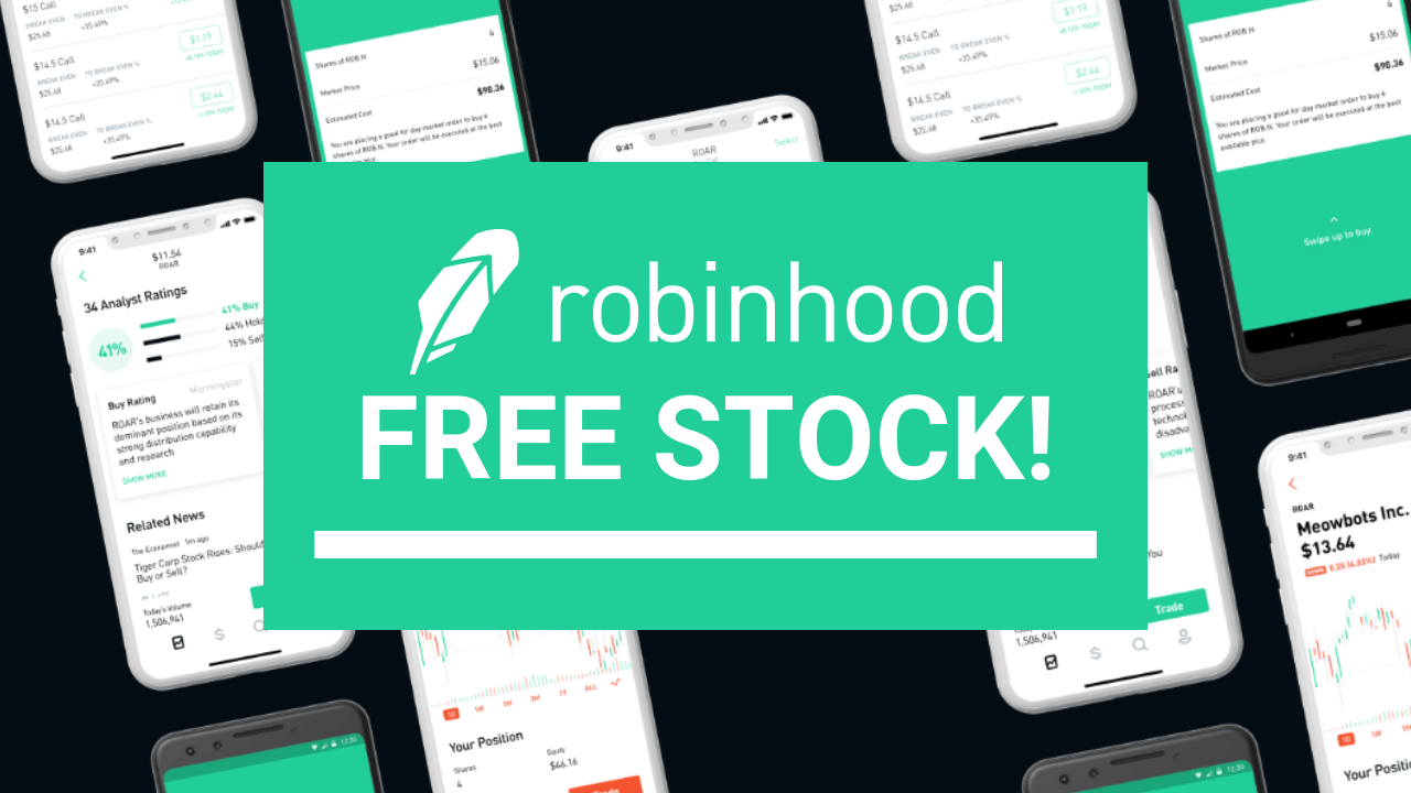 FREE Stock Worth Up To $200 From Robinhood!
