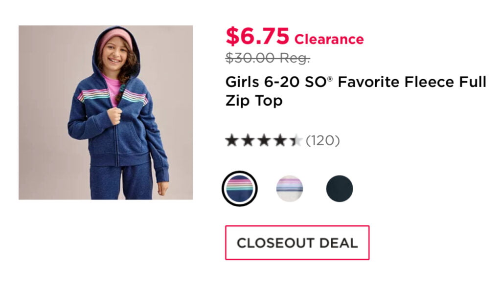 &Lt;S&Gt;Clothes From $1 At Kohl'S Mega 85% Off Clearance W/ Extra 50%&Lt;/S&Gt; Expired