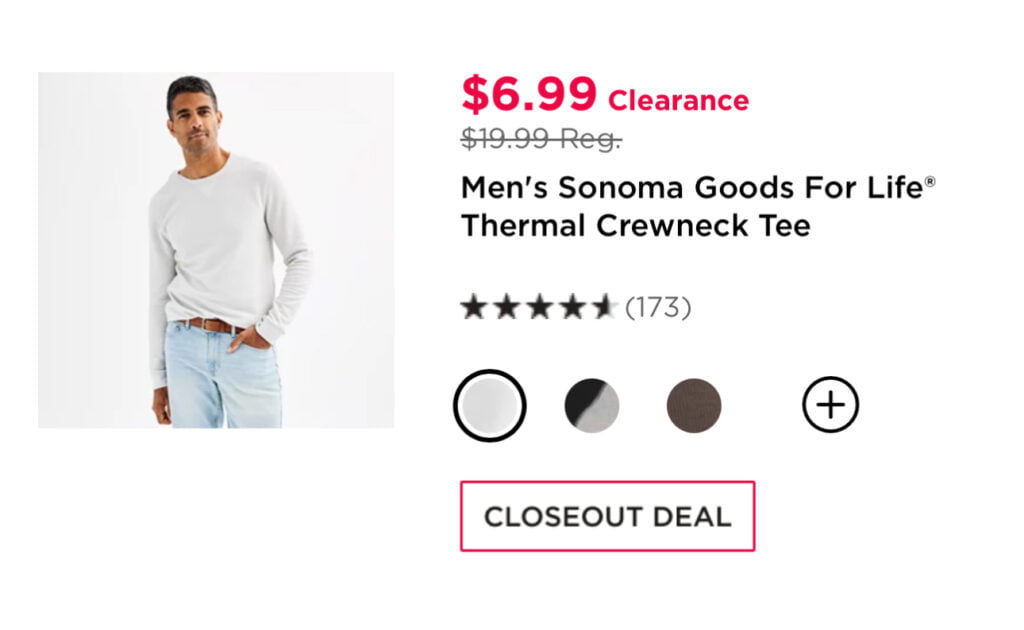 &Lt;S&Gt;Clothes From $1 At Kohl'S Mega 85% Off Clearance W/ Extra 50%&Lt;/S&Gt; Expired