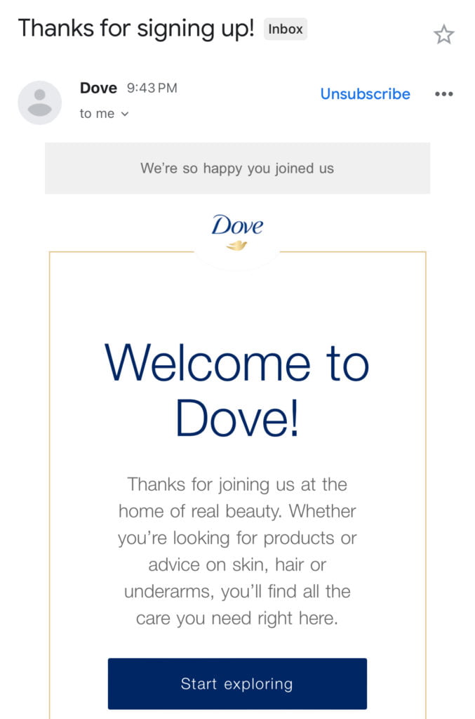 Free Dove Samples + Free Coupons From Unilever + $5 Bonus