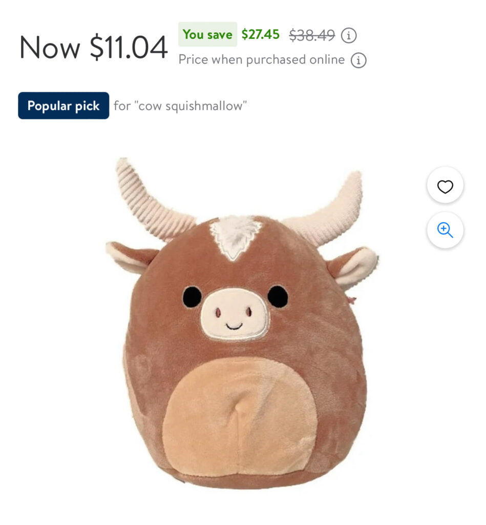 &Lt;S&Gt;Huge Squishmallows Clearance Sale At Walmart 40% Off&Lt;/S&Gt; Expired