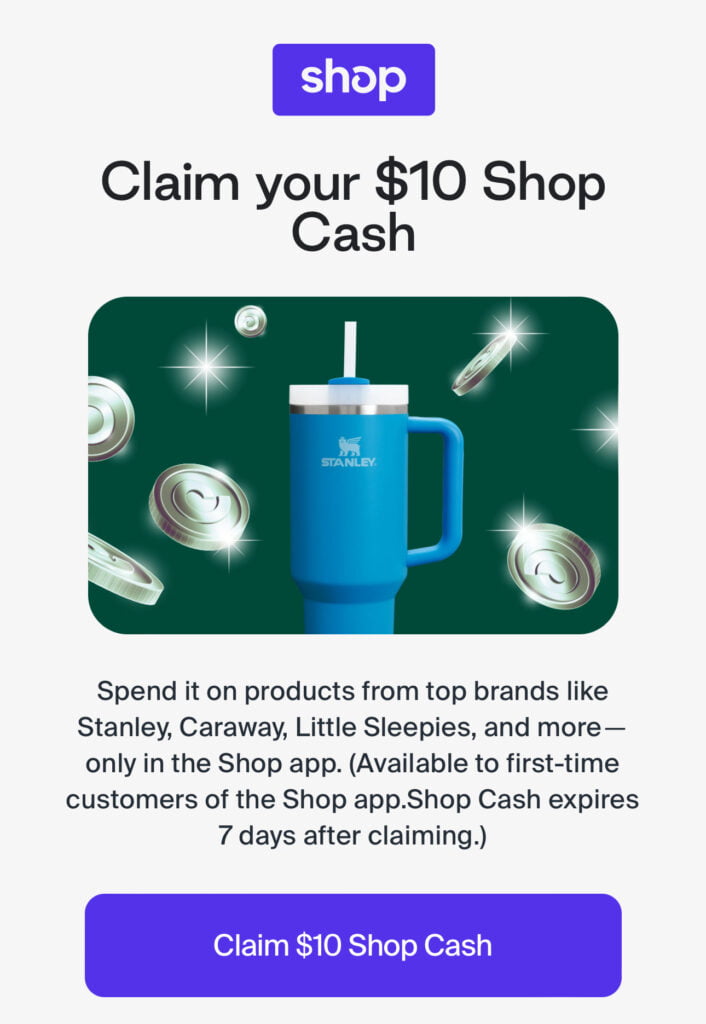 (Run!!) Free $10 Shopify Shop Cash