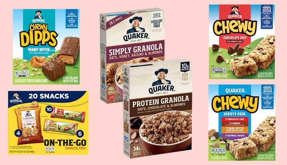 Free Quaker Product Coupons If You'Ve Purchased Recalled Products