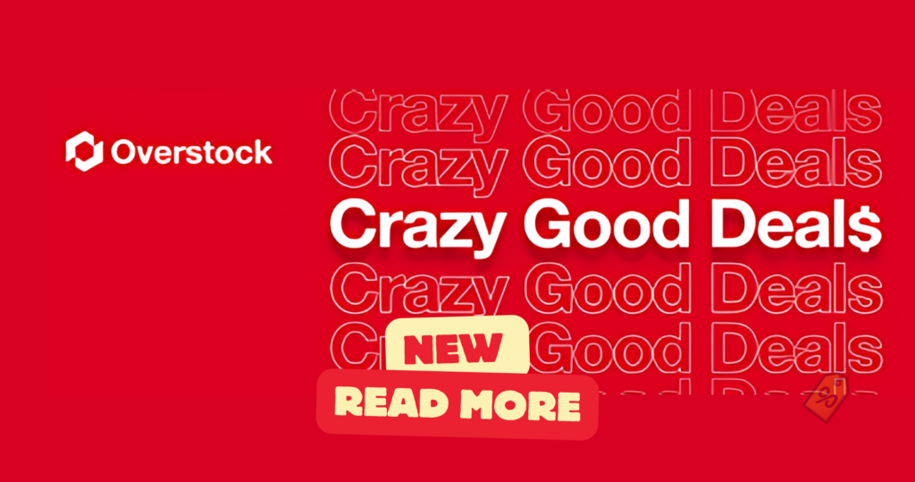 Overstock #Crazygooddeals Instant Win Game Sweepstakes