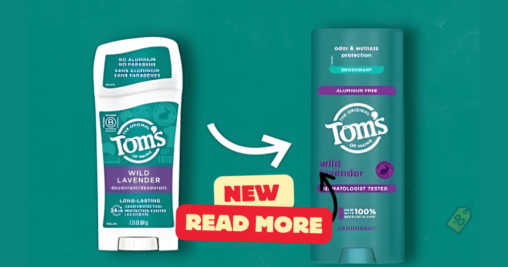 Free Tom’s Wild Lavenders Deodorant + $10 Gift Card