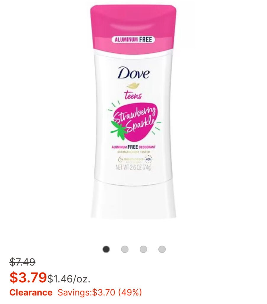 &Lt;S&Gt;Dove Men &Amp; Women Deodorant Only $0.74 At Walgreens&Lt;/S&Gt; Expired