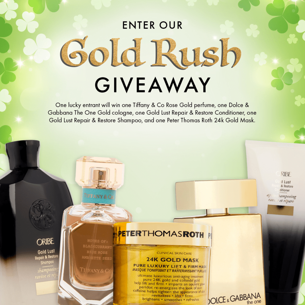 Fragrancenet “Gold Rush” Sweepstakes