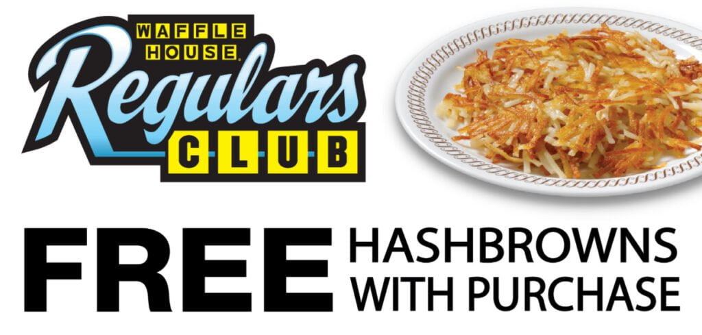 Free Waffle House Hashbrowns