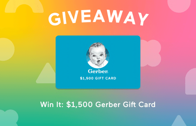 Babylist $1,500 Gerber Gift Card Sweepstakes