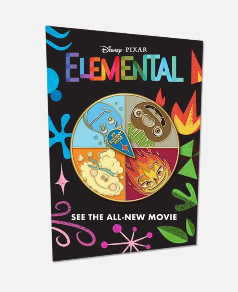 Free Disney &Amp; Pixar Elemental Enamel Pin For Disney+ Subscribers (Free Shipping)