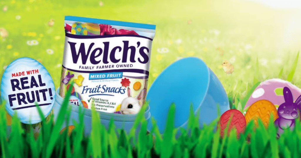 Welch’s Fruit Snacks Easter Egg Hunt Spin To Win