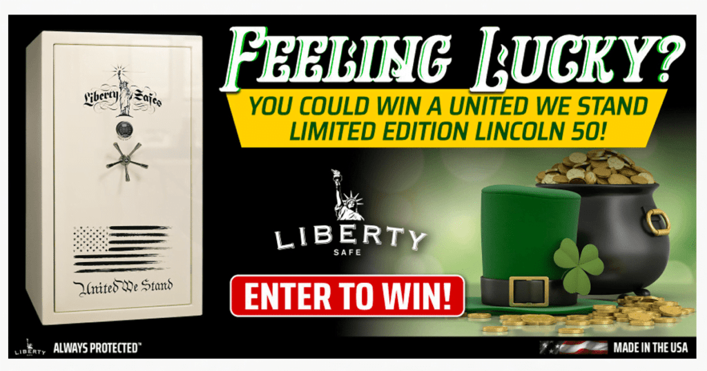 ️Liberty Safe Lucky Giveaway