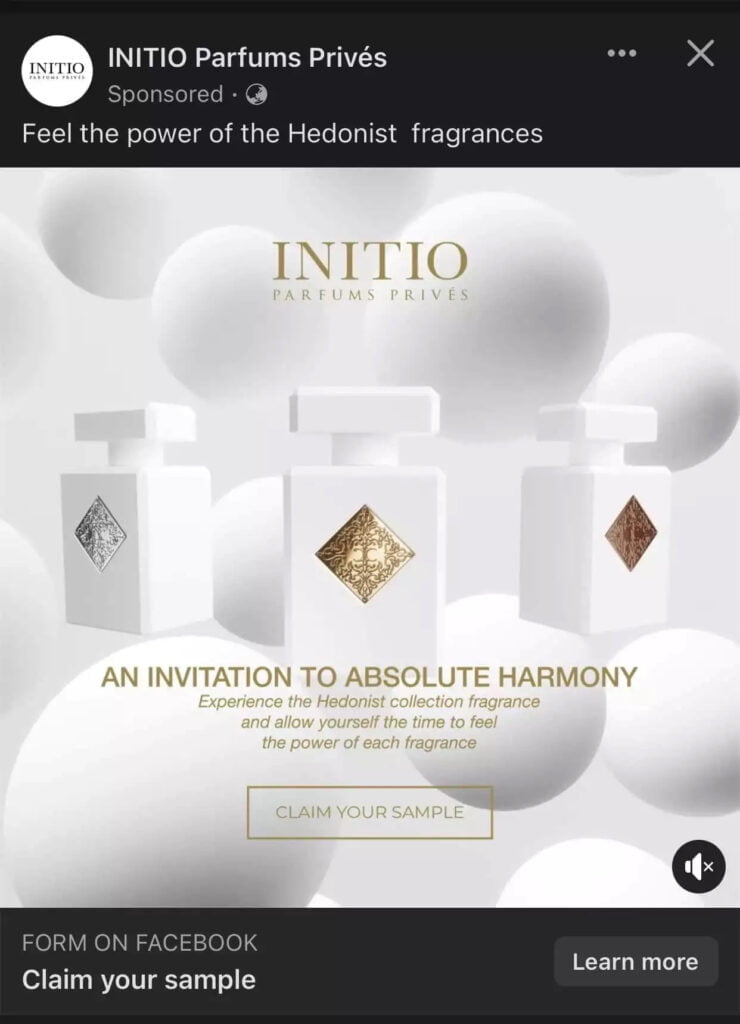 Initio Hedonist Fragrance Sample