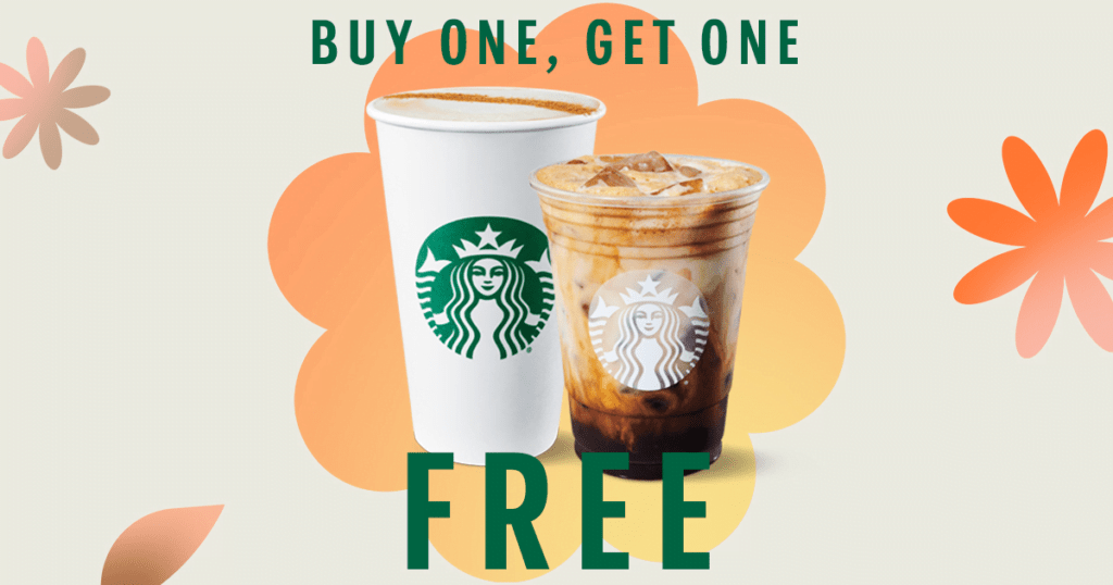 Starbucks: Bogo Free Handcrafted Drink On March 14 From 12-6 Pm