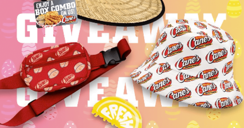 Raising Cane’s Easter Giveaway