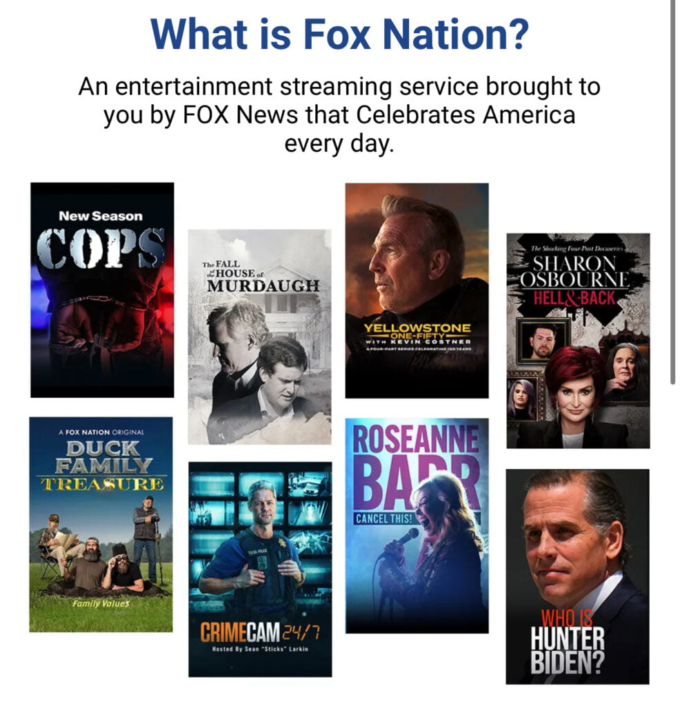 Free Year Of Fox Nation For Active Military And Veterans