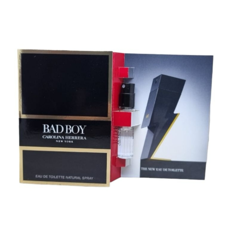 Free Carolina Herrera Bad Boy Fragrance Sample