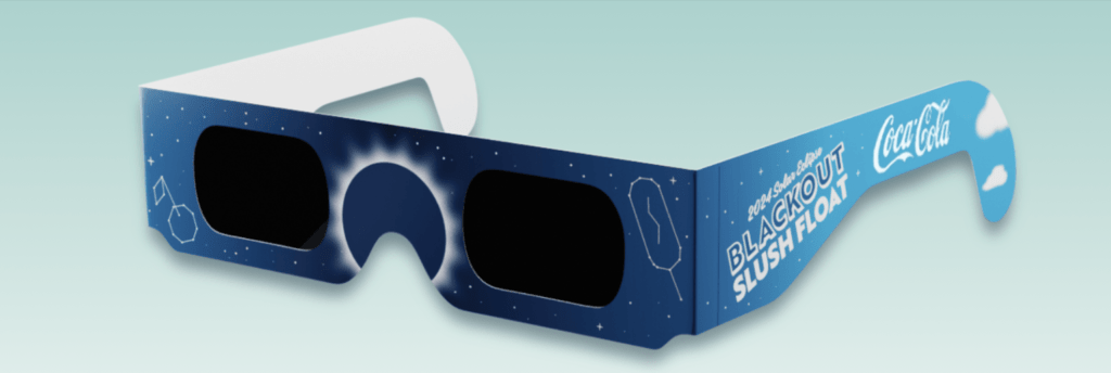 Free Solar Eclipse Viewing Glasses With Sonic’s Blackout Slush!