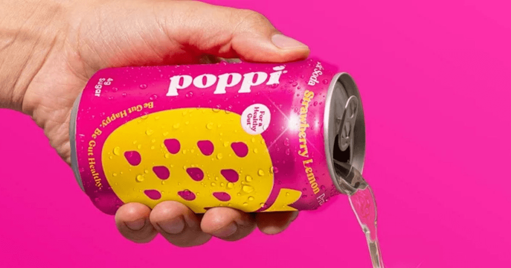 Free 12 Oz. Can Of Poppi Prebiotic Soda!