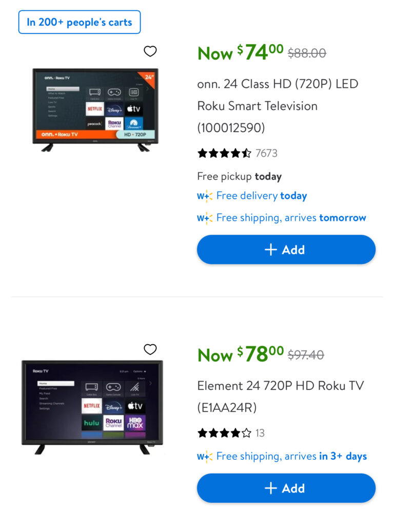 &Lt;S&Gt;Walmart Mega Smart Tv Sale! (As Low As $74!)&Lt;/S&Gt; Expired