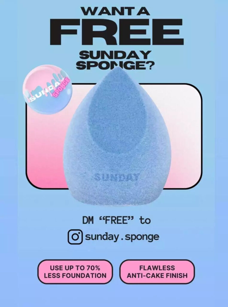 Free Sunday Sponge